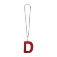 thumbnail image 1 of Unique Bargains 1 Pcs Metal/Rhinestones with Diamonds Car Rear View Mirror Pendant Accessories Car Hanging Ornament Red D, 1 of 6