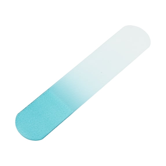 Unique Bargains 1 Pcs Multifunctional Short Handle Foot Scrubber 6.50"x1.42"x0.12" Blue