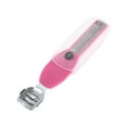 thumbnail image 1 of Unique Bargains 1 Pcs Multifunctional Short Handle Foot Scrubber 6.50"x1.57"x0.51" Rose Red, 1 of 7