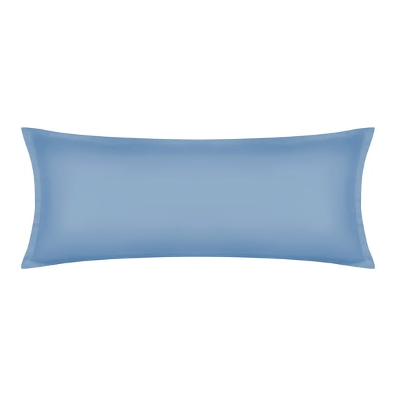 Unique Bargains 1 Pcs Pillow Cases Breathable Cooling Pillow Covers Blue 20"x48"