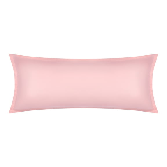 Unique Bargains 1 Pcs Pillow Cases Breathable Cooling Pillow Covers Pink 20"x48"