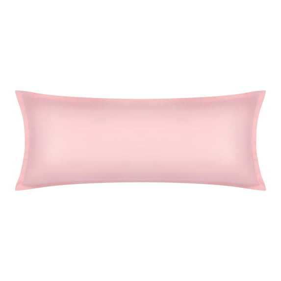 Unique Bargains 1 Pcs Pillow Cases Breathable Cooling Pillow Covers Pink 20"x48"