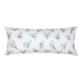 thumbnail image 1 of Unique Bargains 1 Pcs Pillowcase Breathable Soft Floral Pillow Cases White 20"x48", 1 of 1
