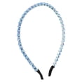 thumbnail image 1 of Unique Bargains 1 Pcs Rhinestone Hair Hoop Headband Hairband for Women 0.24 Inch Wide Blue, 1 of 7
