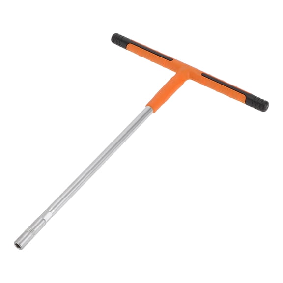 Unique Bargains 1 Pcs Socket Wrench Spanner Socket Remover 290x205mm Chrome Vanadium Steel Hexagon 6mm for Car Motorcycle Dirtbike T-Handle Wrench Sleeve