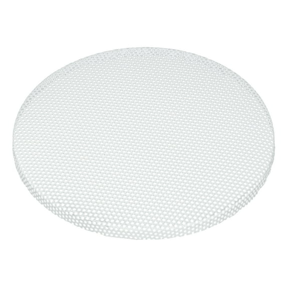 Unique Bargains 1 Pcs Universal 4.5 Inch Speaker Grills Mesh for Audio Subwoofer 120x6.5mm Grille without Frame White