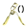 thumbnail image 1 of Unique Bargains 1 Pcs Women Plated Eyelash Curler for Business Travel Carbon Steel Gold Tone, 1 of 4