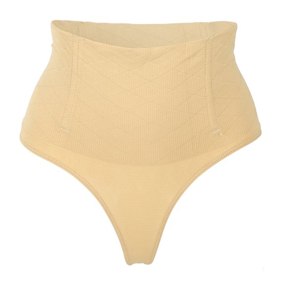 Unique Bargains 1 Pcs Women Slimming Body Shaping Tummy Control Shapewear Control Panties Underwear Beige M