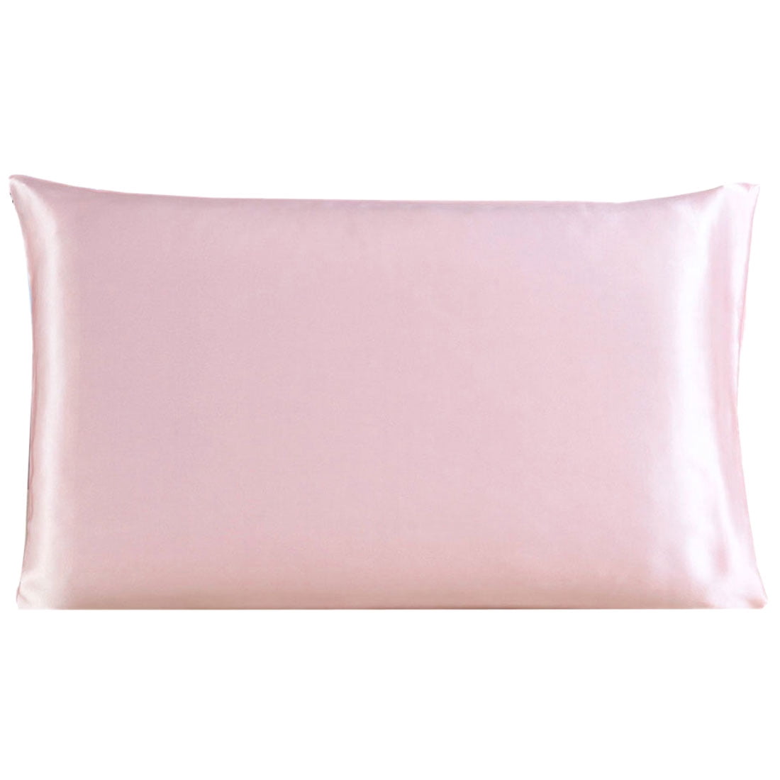 Unique Bargains 1 Piece 100% Silk Pillowcase Pink King