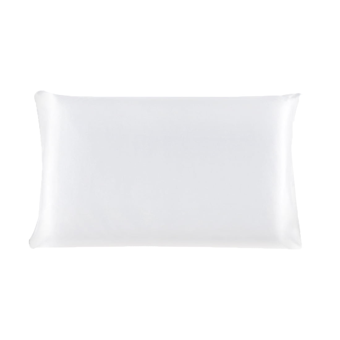 Unique Bargains 1 Piece 100% Silk Pillowcase White King