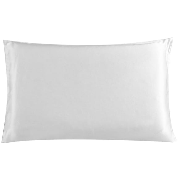 Unique Bargains 1 Piece 100% Silk Pillowcase White Travel