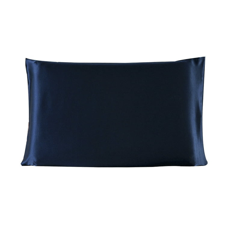 Navy silk pillowcase hotsell