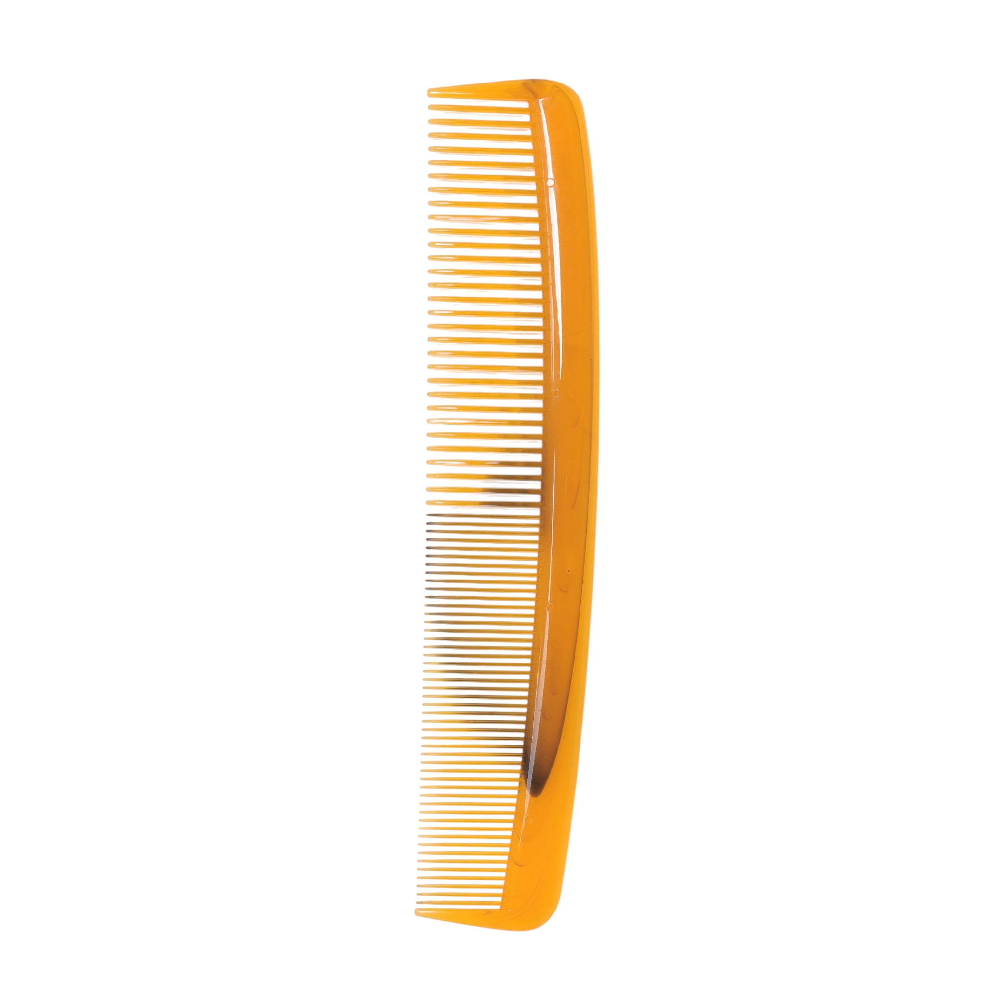 Unique Bargains 1 Piece Durable Tendon Comb for Curly Hair in Vibrant Orange Color