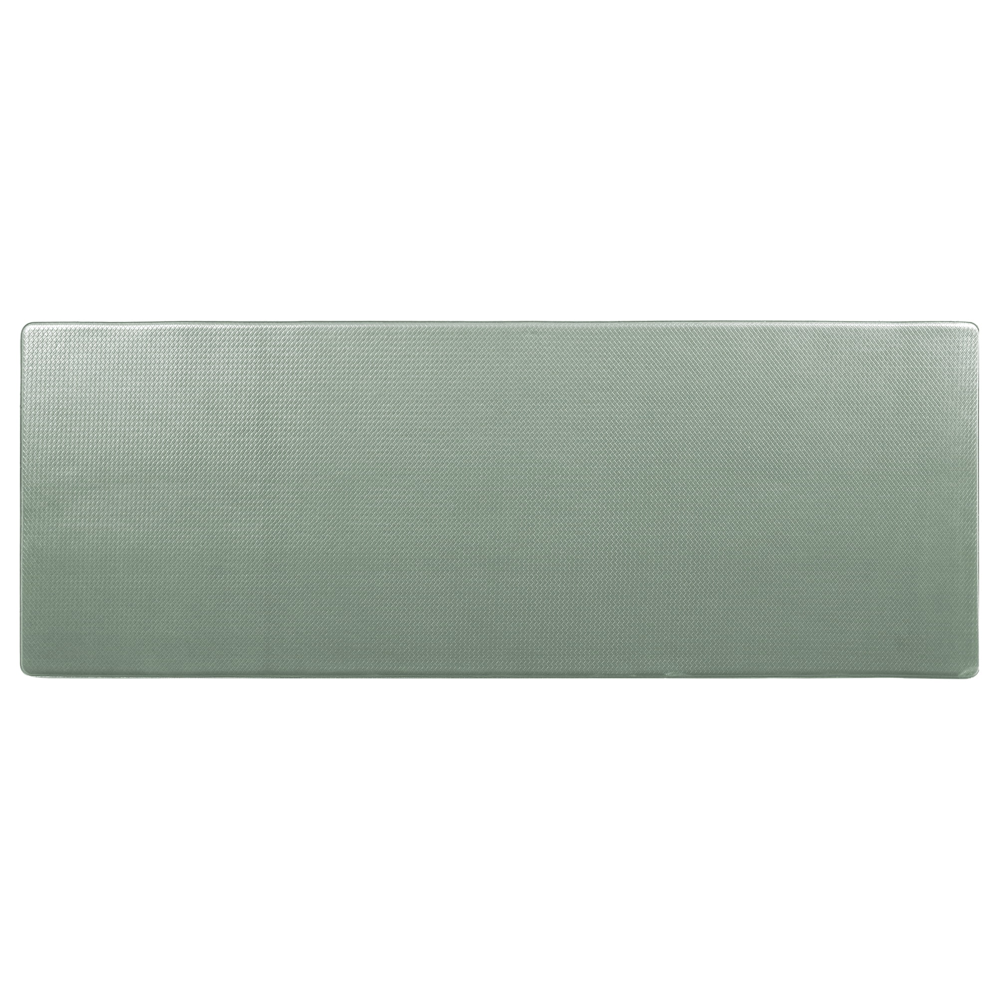 Unique Bargains 1 Piece Kitchen Runner Rug, Waterproof Comfort Solid Color Kitchen Mat Green 18" x 47"