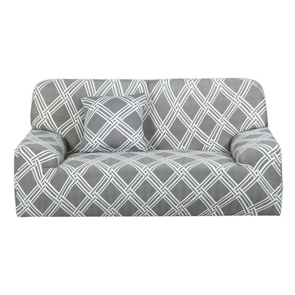 Unique Bargains Modern Geometric Stretch Sofa Slipcover 61.41" x 42.52 x 27.6