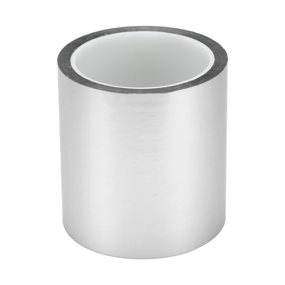 Unique Bargains 1 Roll Universal Air-Release Adhesive Pinstripe Tape Matte Automotive Pinstriping Tape Silver Tone 164.04ft x 3.94"