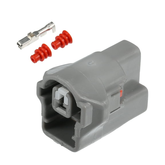 Unique Bargains 1 Set 1 Pin Car Knock Sensor Connector Adapter Plug Clip Kit Replacement for Toyota