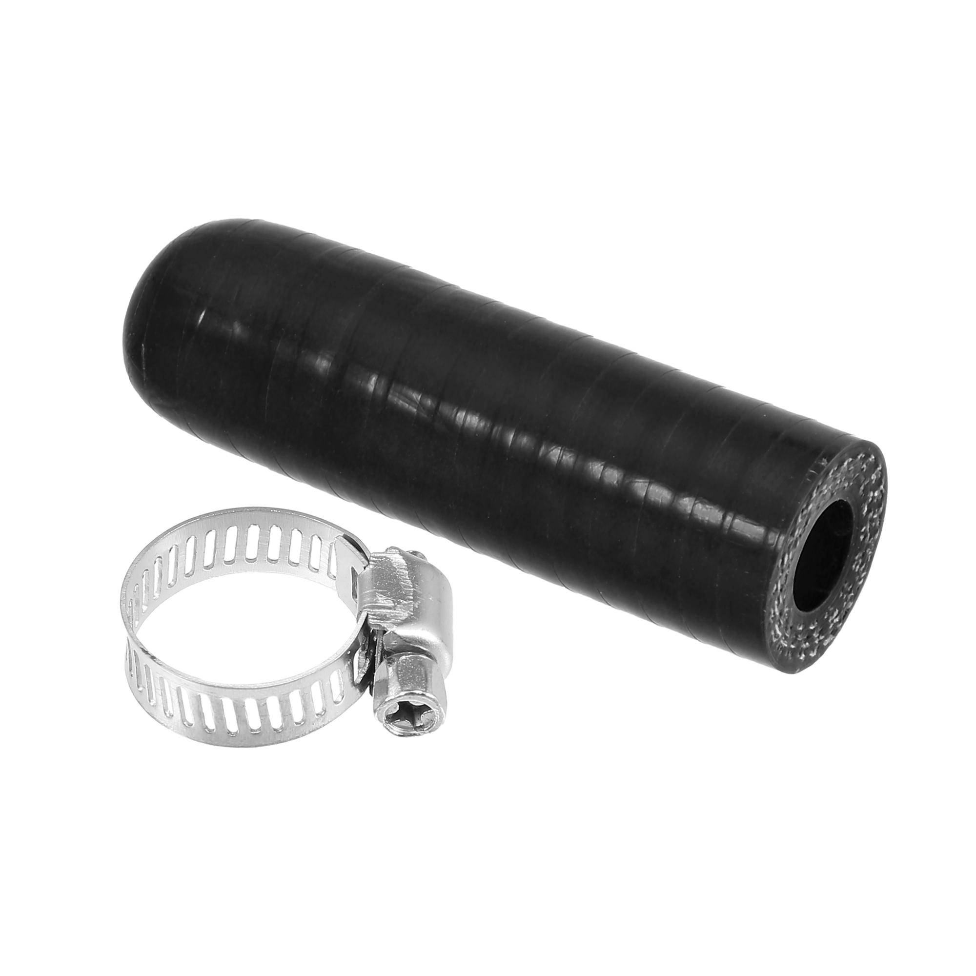 Unique Bargains 1 Set 10mm ID Silicone Coolant Cap with Clamp for
