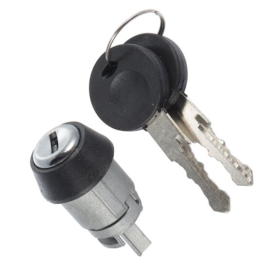 Unique Bargains 1 Set 1H0905855A 535905855 Car Ignition Starter Switch Lock Cylinder W/Keys for VW Cabrio 1995-96