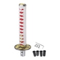 thumbnail image 1 of Unique Bargains 1 Set 26cm Shifter Knob - with 4 Adapter for Automatic and Manual Vehicle -  Iron Red, 1 of 6