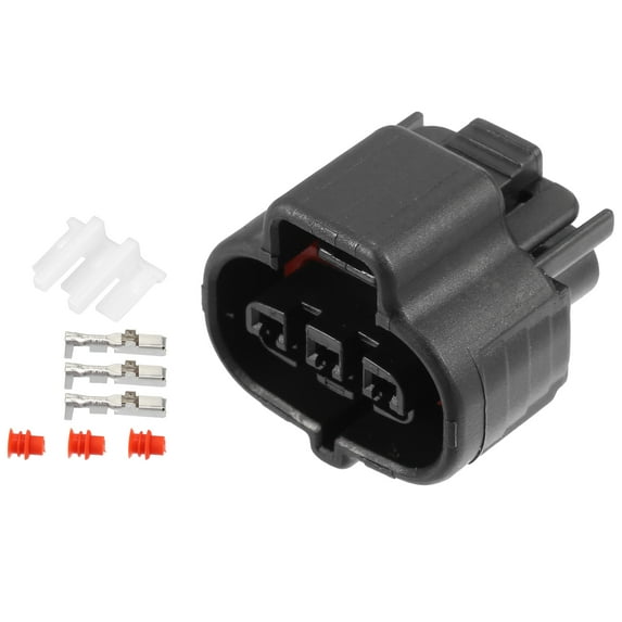 Unique Bargains 1 Set 3 Pin Car MAP Turbo Sensor Connector Adapter Plug Clip Kit Replacement for Toyota