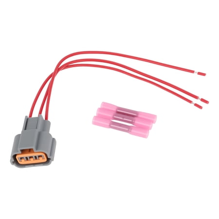 Unique Bargains 1 Set 3 Pin Turn Signal Light Connector Plug for Hyundai Elantra 2019-2020 Female Adapter Terminal Housing Plug Connector