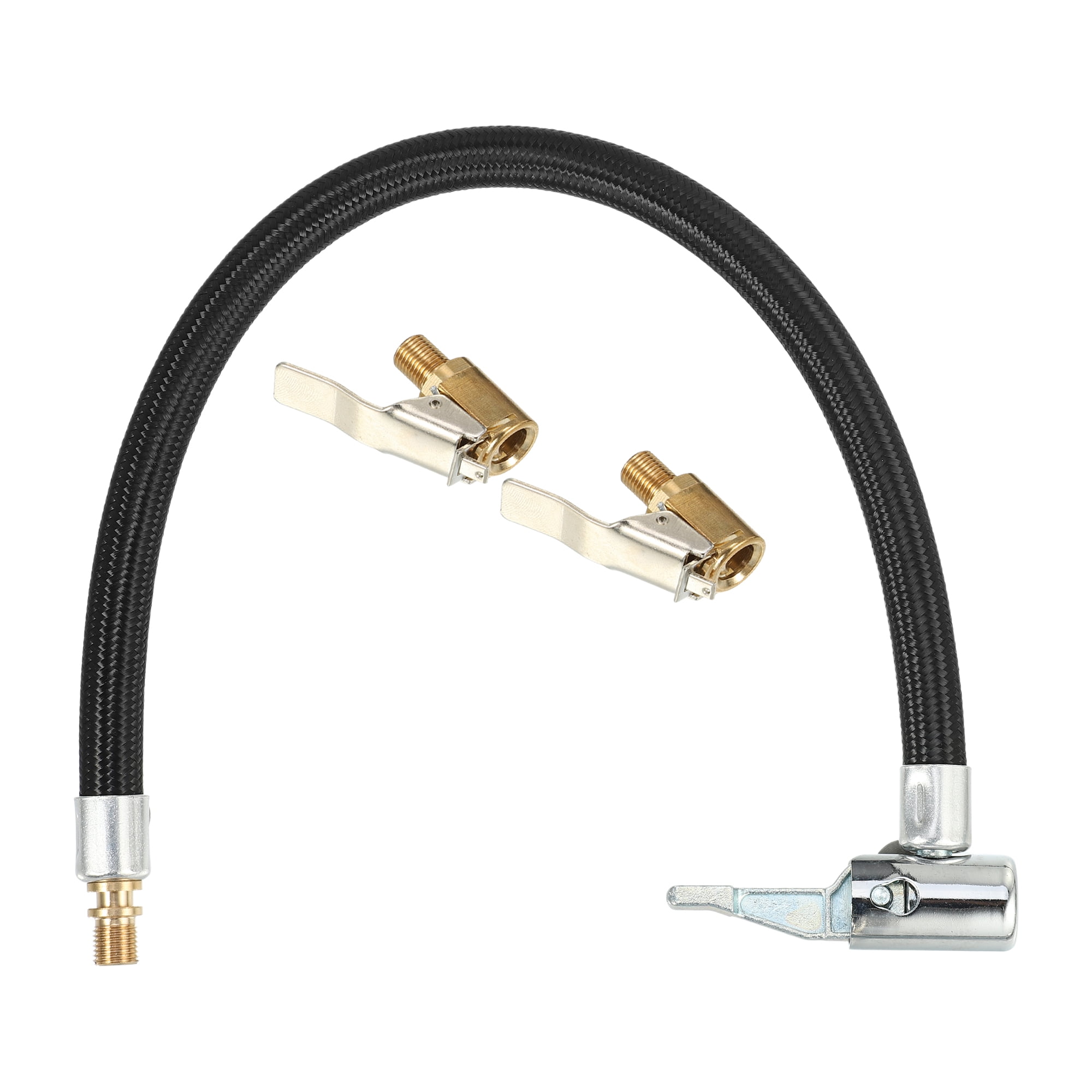 Unique Bargains 1 Set 30cm 11.81" Tire Valve Connect Pipe Extension