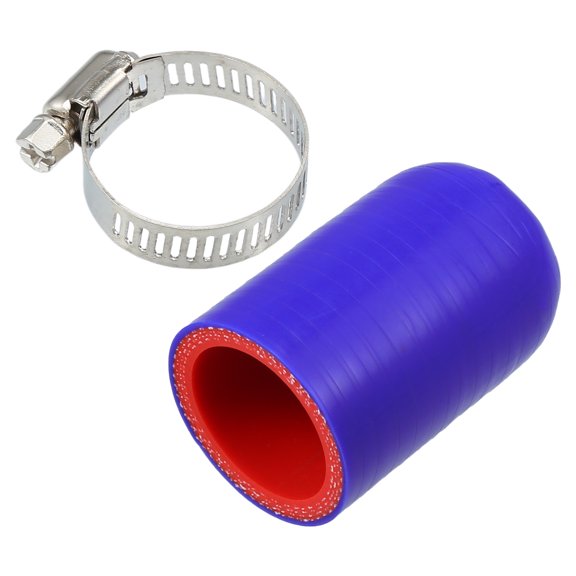 Unique Bargains 1 Set 32mm 1.26" ID Car Silicone Coolant Cap Intake Vacuum Hose End Plug Car Coolant Heater Blue