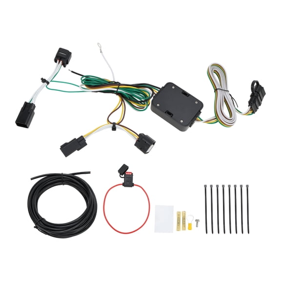 Unique Bargains 1 Set 4 Pin Trailer Wiring Harness No.56501 Towing Hitch Wiring for Kia Telluride LX/S 2023-2025 Connector Towing Harness Converter