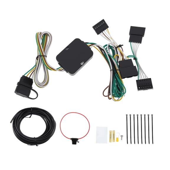 Unique Bargains 1 Set 4 Trailer Wiring Harness 56534 Towing Hitch Wiring for BMW X5 2015-2018 Connector Towing Harness Converter