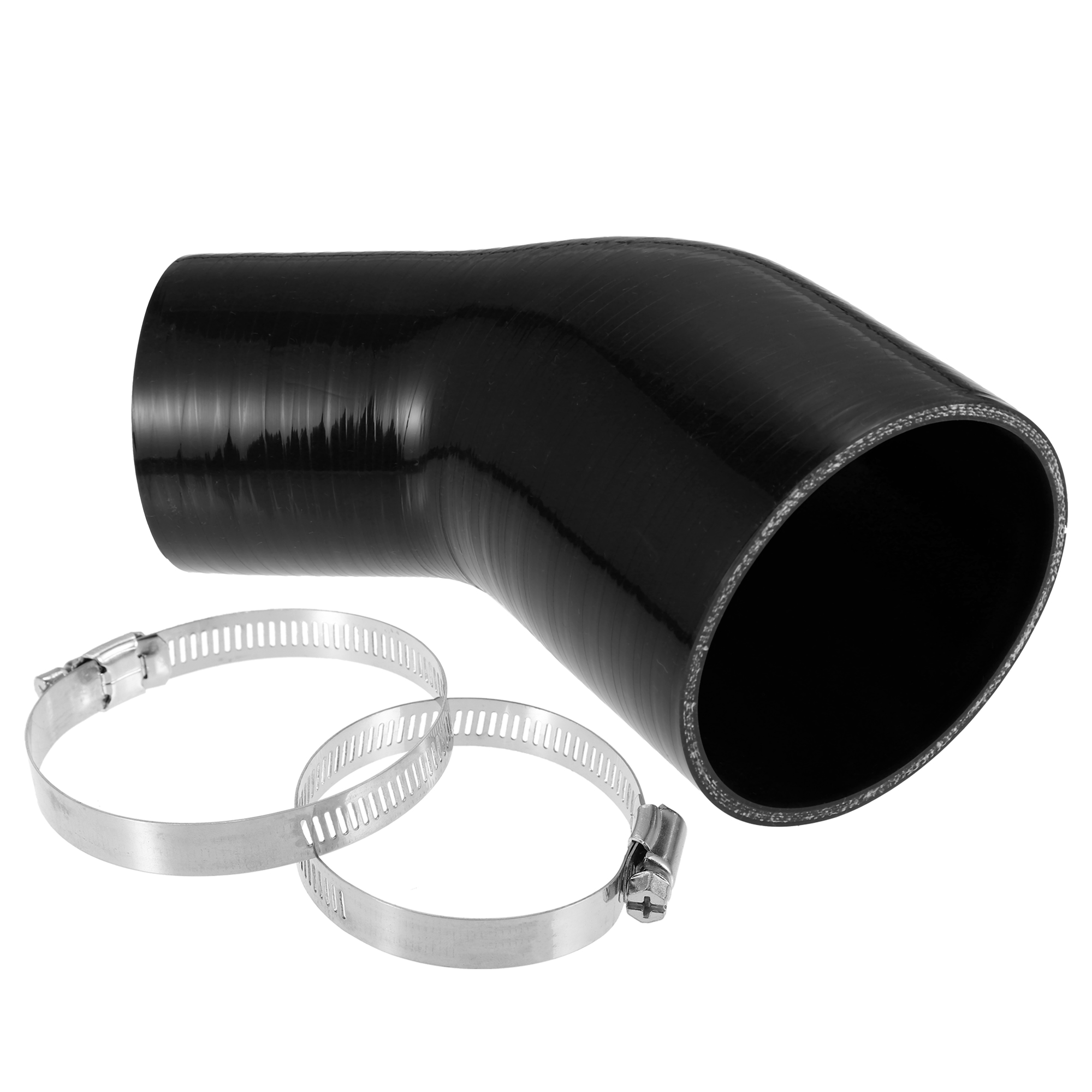 76 To 51mm 45u00b0 Elbow Reducing Hose | Silicone 45 Degree Hose Reducers