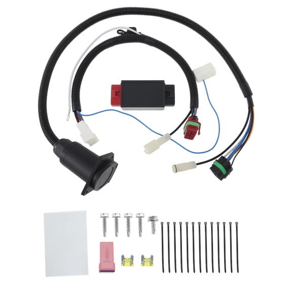 Unique Bargains 1 Set 7 Trailer Wiring Harness 56421 Towing Hitch Wiring for Honda Pilot 2016-2023 Connector Towing Harness Converter
