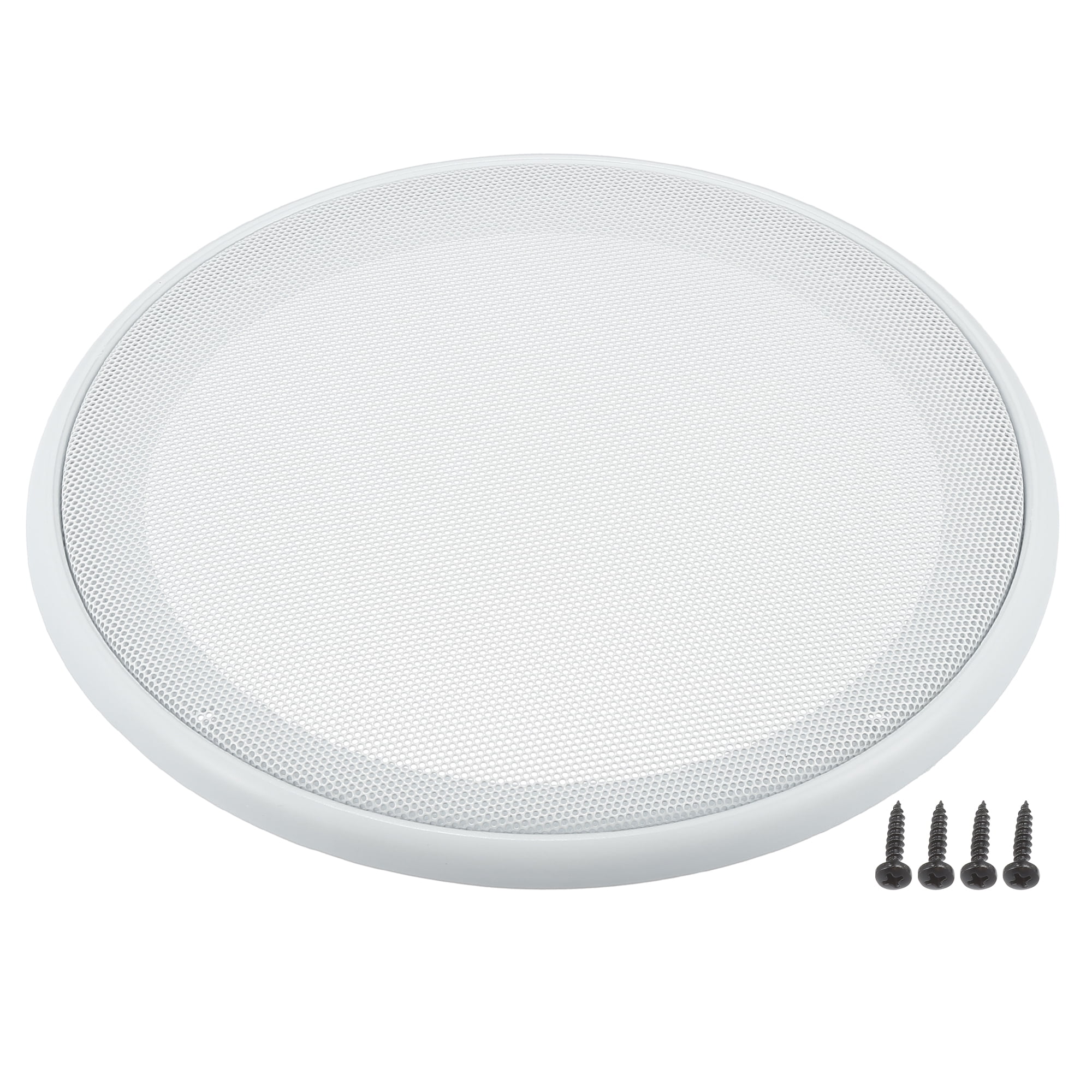 Grille De Haut-parleur 8 Pouces – Cadre Plastique ABS, Maille Acier, Pour Enceinte Ou Voiture
