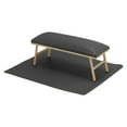 thumbnail image 1 of Unique Bargains 1 Set Arm Rest for Nails Tech Non-Slip Nail Arm Rest Manicure Hand Rest with Nail Table Mat Black, 1 of 2