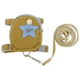 thumbnail image 1 of Unique Bargains 1 Set Backpack Pet Leash Kit Durable Dog Leash Kit for Dog Yellow Small, 1 of 6