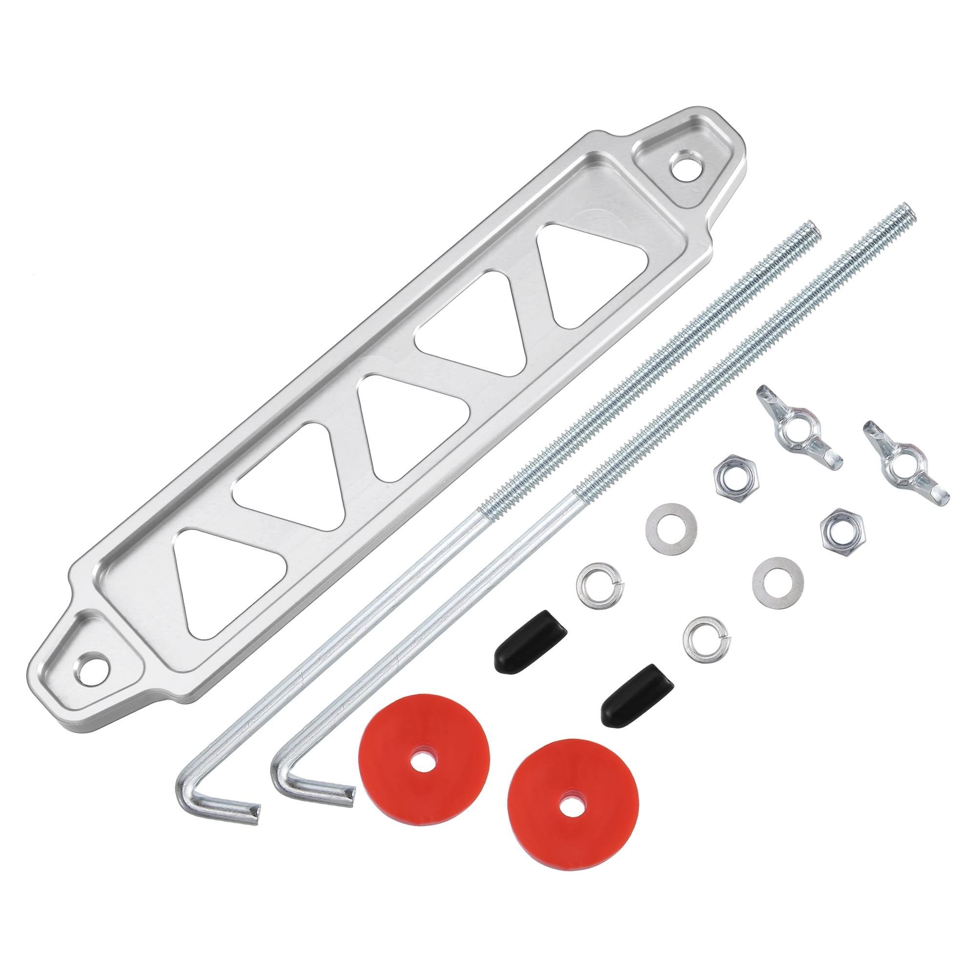 Unique Bargains 1 Set Battery Hold Down Bracket Tray Tie Down Kit Car ...