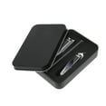 thumbnail image 1 of Unique Bargains 1 Set Beautiful Box Slant Nail Clipper Kit Toenail Clippers Gradient Gradient Black, 1 of 6