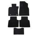 thumbnail image 1 of 1 Set Car Floor Mats for Toyota Camry 2018-2023 Non-slip Velour Black Front and Rear Auto Floor Carpet, 1 of 6