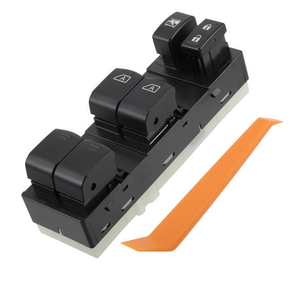 Unique Bargains Unique Bargains 1 Set Car Front Left Driver Side Master Power Window Switch for Nissan Maxima 2009-2014 25401-9N00E Black