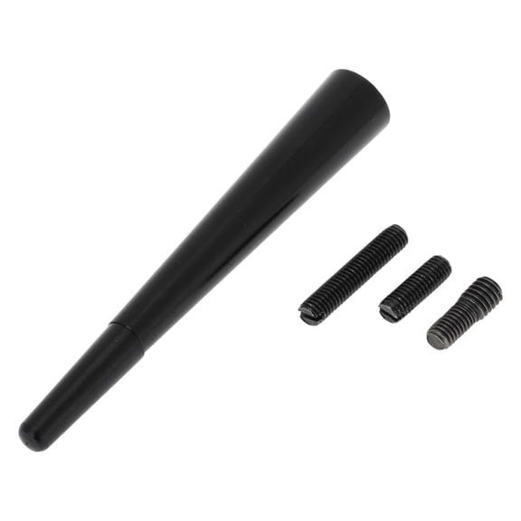 Unique Bargains 1 Set Car Telescopic Extension Type Antenna Truck Metal Roof Mount Antenna Decoration Only Black
