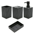 thumbnail image 1 of Unique Bargains 1 Set  Classic Soap Pump Dispenser Set for Bathroom for Laundry Rooms Black, 1 of 6