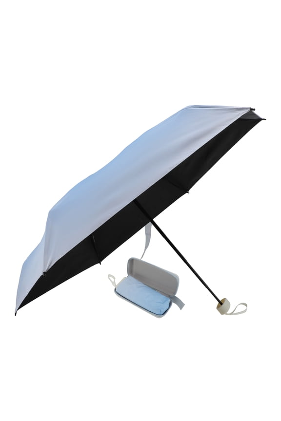 1 Set Compact Umbrella Capsule Umbrella Gradient Blue