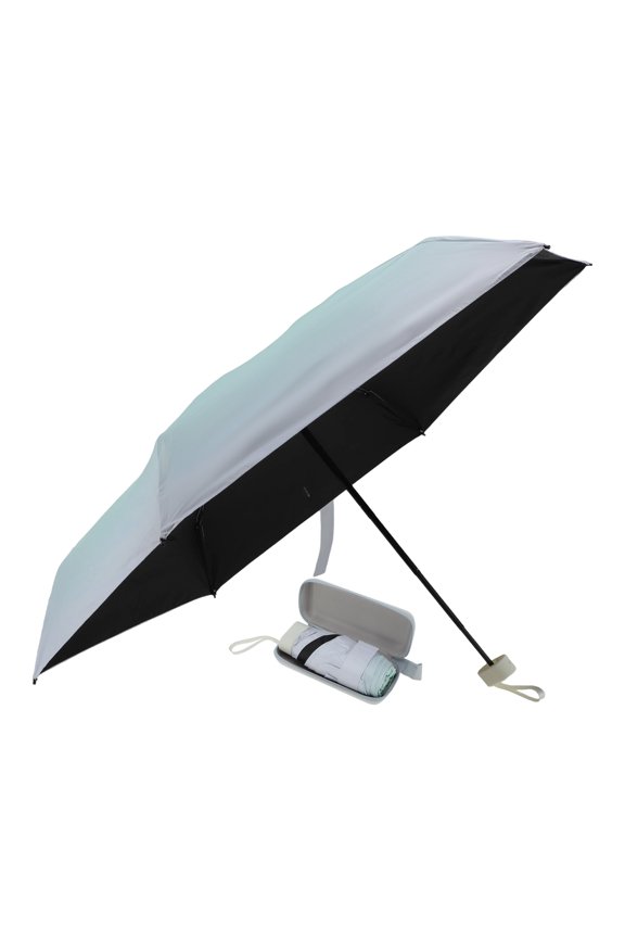 1 Set Compact Umbrella Capsule Umbrella Gradient Green