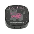 thumbnail image 1 of Unique Bargains 1 Set Contact Lens Case Cartoon Cat Lens Storage Case Black, 1 of 5