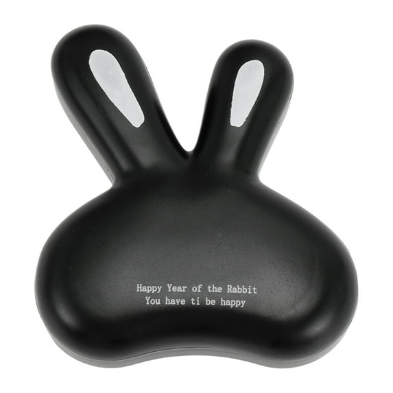 Unique Bargains 1 Set Contact Lens Case Cute Rabbit Lens Storage Case Black