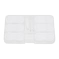 thumbnail image 1 of Unique Bargains 1 Set Contact Lens Case Durable Rectangular Lens Storage Case Clear, 1 of 5