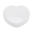 thumbnail image 1 of Unique Bargains 1 Set Contact Lens Case Heart Shape Lens Storage Case White, 1 of 5