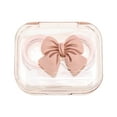 thumbnail image 1 of Unique Bargains 1 Set Contact Lens Case Integrated Bow Lens Storage Case Pink, 1 of 5