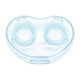 thumbnail image 1 of Unique Bargains 1 Set Contact Lens Case Integrated Heart Lens Storage Case Blue, 1 of 5