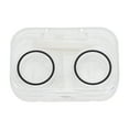 thumbnail image 1 of Unique Bargains 1 Set Contact Lens Case Integrated Rectangular Lens Storage Case Black, 1 of 5